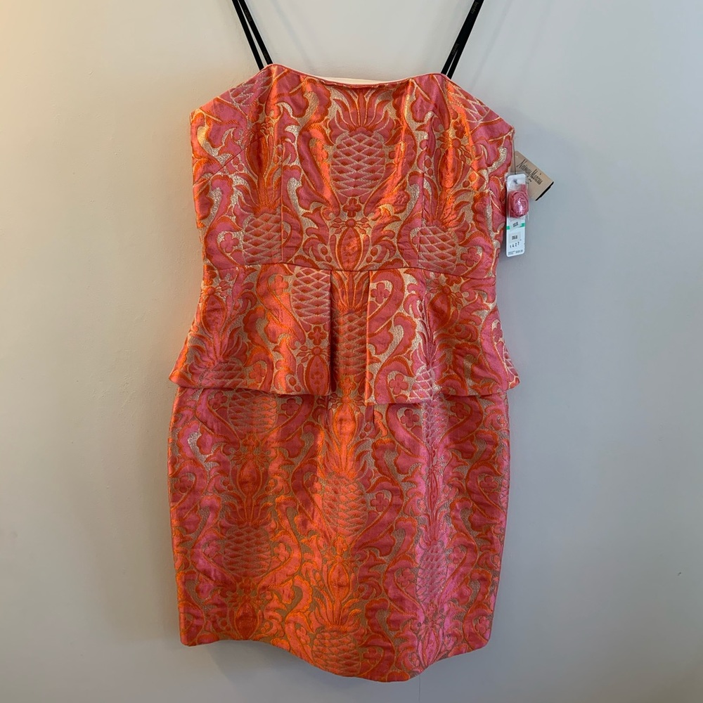 Short Strapless cocktail dress